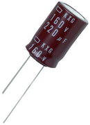 UNITED CHEMI-CON EKXG401ELL101MMN3S ALUMINUM ELECTROLYTIC CAPACITOR 100UF, 400V, 20%, RADIAL