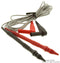 POMONA 5953A Test Lead Set, Test Tip Probe to 4mm Right Angle Banana Plug, 600 V, 3 A, 1.219 m, 2 Leads