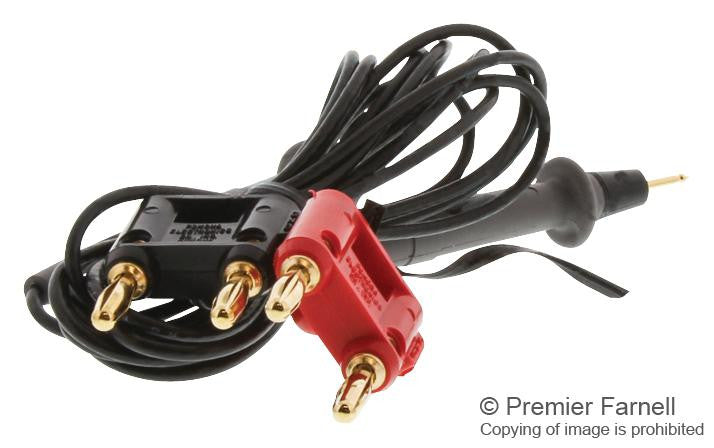 POMONA 6303 4 Wire Kelvin Probe Set with Double Banana Plug Leads