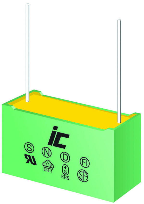 ILLINOIS CAPACITOR 334MKP275KE CAPACITOR POLYPROPYLENE PP FILM 0.33UF, 275V, 10%, RADIAL