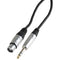 Stellar Labs 24-16191 XLR Female TO 1/4IN 3P Male Cable 3FT 42Y2440