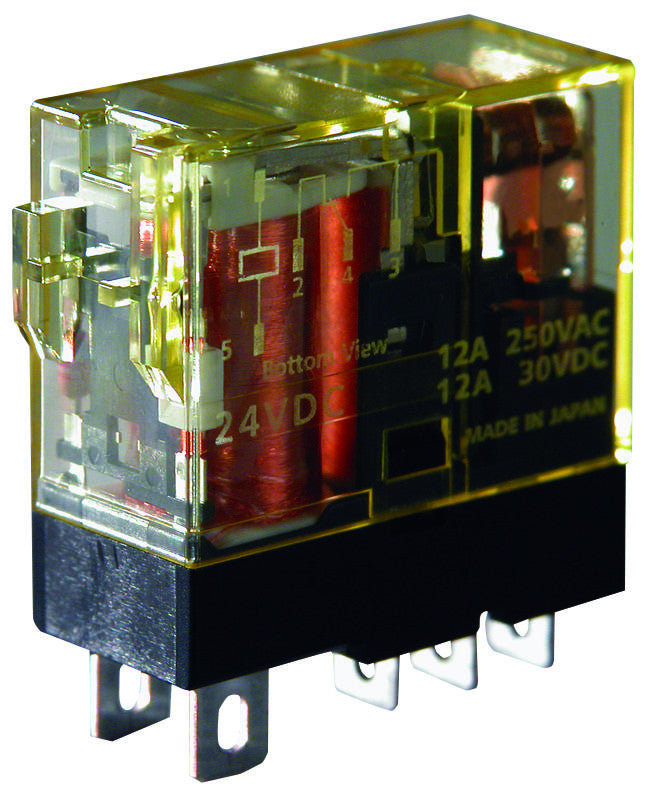 IDEC RJ1S-CL-A24 RELAY, SPDT, 250VAC, 30VDC, 12A