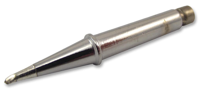 WELLER 4CT5AA7 Soldering Iron Tip, Round, Bent, 1.6 mm