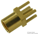 HUBER & SUHNER 82 MMCX-50-0-1/111 NE RF / Coaxial Connector, MMCX Coaxial, Straight Jack, Solder, 50 ohm, Beryllium Copper