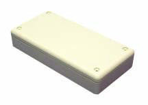 HAMMOND 1599KSGY Non Metallic Enclosure, General Purpose, Handheld, Plastic, Grey, 220 mm, 140 mm, 40.5 mm