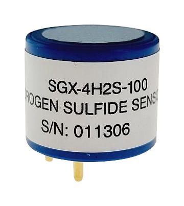 Amphenol SGX Sensortech SGX-4H2S-100 Gas Detection Sensor Hydrogen Sulphide 100 ppm 4 Series