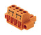 Weidmuller 1846870000 Pluggable Terminal Block 5.08 mm 4 Ways 26AWG to 12AWG mm&Acirc;&sup2; Screw 17.5 A