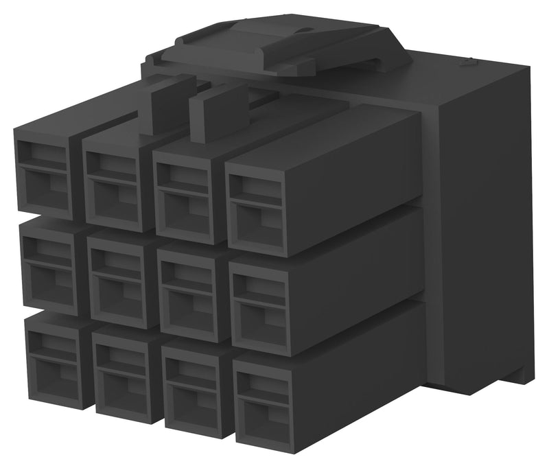 AMP - TE Connectivity 176278-9 Connector Housing Universal Power Plug 12 Ways 3.96 mm Contacts