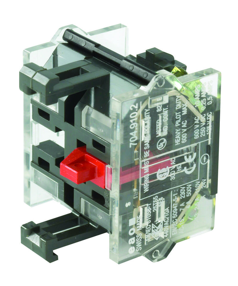 EAO 704.910.2 SWITCHING ELEMENT, 1NC, 10A, SCREW