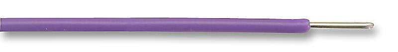 BRAND REX SPC00444A015 100M Wire, Equipment, PTFE, Purple, 22 AWG, 0.34 mm&sup2;, 328.08 ft, 100 m