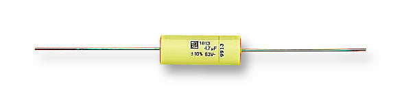 VISHAY MKT1813433255G Film Capacitor, 0.33 &micro;F, PET (Polyester), 250 V, MKT1813 Series, &plusmn; 10%, Axial Leaded