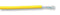 BRAND REX SPC00445A006 25M Wire, Equipment, PTFE, Yellow, 20 AWG, 0.597 mm&sup2;, 82 ft, 25 m