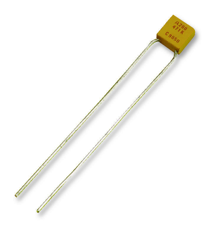 AVX MR065C474KTA Multilayer Ceramic Capacitor, 0.47 &micro;F, 50 V, Ceralam MR Series, &plusmn; 10%, Radial Leaded, X7R