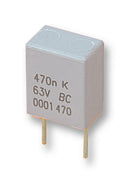 VISHAY BFC247066222 Film Capacitor, 2200 pF, PET (Polyester), 400 V, MKT470 Series, &iuml;&iquest;&frac12; 5%, Radial Leaded