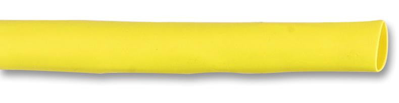 PRO POWER CGFC-6/2-4 Heat Shrink Tubing, CGFC Series Polyolefin, 6 mm, 0.236 ", 3:1, Yellow, 23 ft, 7 m