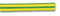 PRO POWER CGFC-9/3-45 Heat Shrink Tubing, CGFC Series Polyolefin, 9 mm, 0.354 ", 3:1, Green, Yellow, 16.4 ft, 5 m