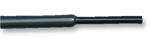 RAYCHEM - TE CONNECTIVITY RW-200-E-3/16-0-SP Heat Shrink Tubing, 4.8 mm, 0.187 ", 2:1, Black, 164.05 ft, 50 m