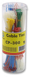 PRO POWER CPR300 CANISTER PACK Cable Tie, Nylon 6.6 (Polyamide 6.6), Multiple, 2.5 mm, 25 mm