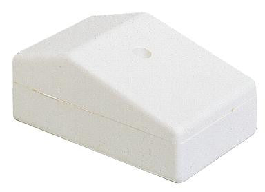 MULTICOMP SCB1W White ABS Sloped Module Enclosure - 71x44x28mm