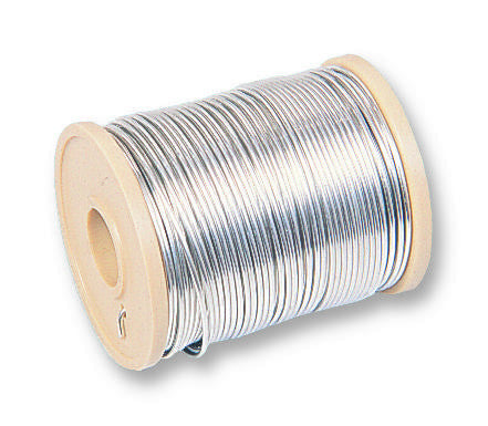 PRO POWER TCW35 250G Tinned Copper Wire, TCW, 35 SWG, 0.036 mm&iuml;&iquest;&frac12;, 5 A, 2575 ft, 785 m