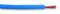 STAUBLI 61.7607-23 25M Wire, Silivolt&iuml;&iquest;&frac12;-1V Test Lead, Silicone Rubber, Blue, 17 AWG, 1 mm&iuml;&iquest;&frac12;, 82 ft, 25 m