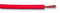 STAUBLI 61.7607-22 25M Wire, Silivolt&reg;-1V Test Lead, Silicone Rubber, Red, 17 AWG, 1 mm&sup2;, 82 ft, 25 m