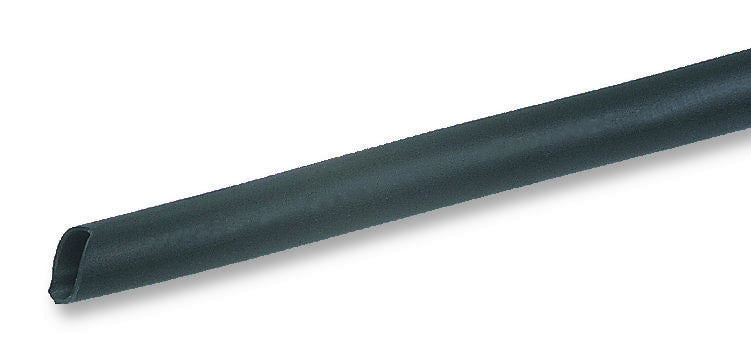 PRO POWER SPUL/1.2/19MMBLK Heat Shrink Tubing, Flame Retardant, 19 mm, 0.748 ", 2:1, Black, 3.94 ft, 1.2 m