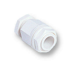 PRO POWER 251/97/93W Cable Gland, M20 x 1.5, 7 mm, 10.5 mm, Nylon (Polyamide), White