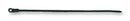 PRO POWER TCV100BK Cable Tie, Nylon 6.6 (Polyamide 6.6), Black, 100 mm, 2.5 mm, 25 mm