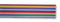 3M 3302-25 Ribbon Cable, Colour Coded Flat, Per M, Multi-coloured, 25 Core, 28 AWG, 0.072 mm&iuml;&iquest;&frac12;