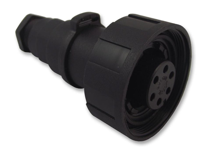 BULGIN PX0728/S Circular Connector, Buccaneer Standard Series, Cable Mount Receptacle, 9 Contacts, Crimp Socket