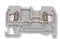 WAGO 280-901 DIN Rail Mount Terminal Block, 2 Ways, 28 AWG, 12 AWG, 2.5 mm&iuml;&iquest;&frac12;, Clamp, 24 A