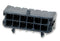 MOLEX 43045-2200 Wire-To-Board Connector, Right Angle, 3 mm, 22 Contacts, Plug, Micro-Fit 3.0 43045 Series, Solder