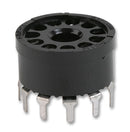 OMRON INDUSTRIAL AUTOMATION PLE11-0 Relay Socket, Through Hole, Quick Connect, 11 Pins, 10 A, 250 VAC, MKS Series