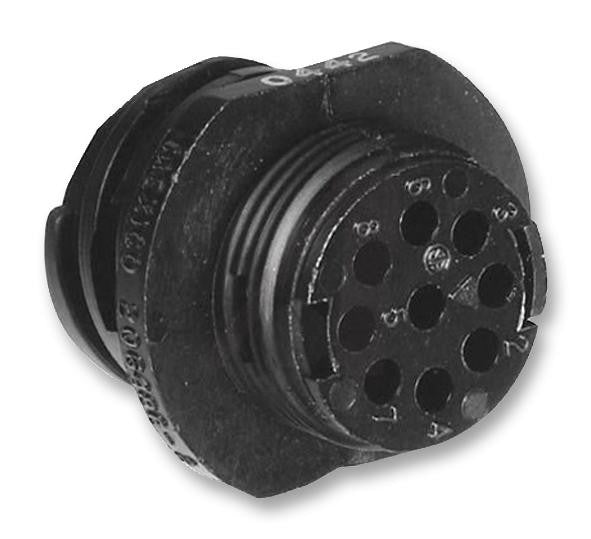 AMP - TE CONNECTIVITY 206430-2 Circular Connector, CPC Series 1, Cable Mount Receptacle, 4 Contacts, Thermoplastic Body