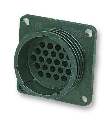 AMP - TE CONNECTIVITY 206036-1 Circular Connector, CPC Series 1, Flange Mount Receptacle, 16 Contacts, Thermoplastic Body