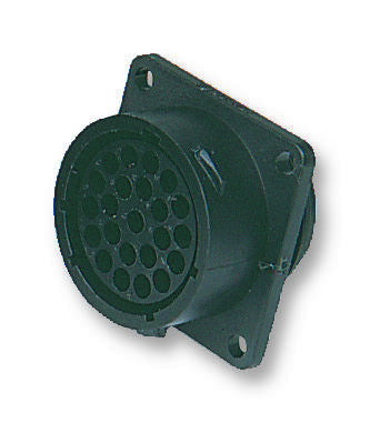 SOURIAU UTP02028S Circular Connector, Trim Trio UTP Series, Wall Mount Receptacle, 28 Contacts