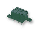 SOURIAU SMS24RE3TR29 Wire-To-Board Connector, 2.54 mm, 24 Contacts, Receptacle, Qikmate SMS Series, Through Hole, 6 Rows