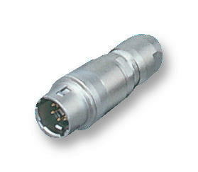 HIROSE(HRS) HR10-7J-6P(73) Circular Connector, HR10 Series, Cable Mount Receptacle, 6 Contacts, Solder Pin