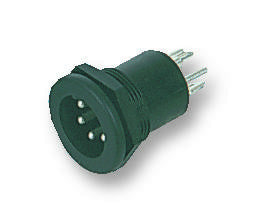 BULGIN PX0635 Circular Connector, General Purpose Series, Panel Mount Plug, 6 Contacts, Solder Pin