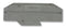 WAGO 282-334 End Cover, for Use with Rail Mounted Terminal Blocks, Grey