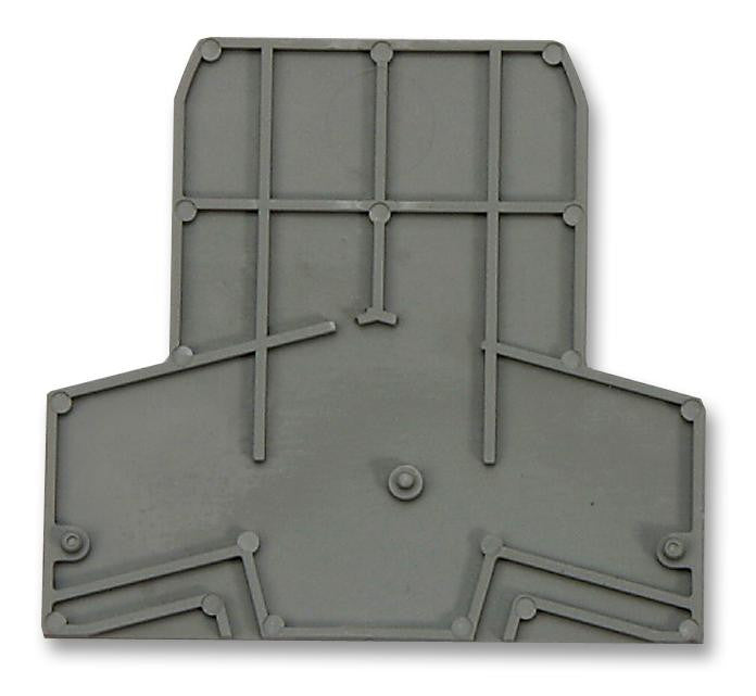 WAGO 281-311 End Cover, for Use with Rail Mounted Terminal Blocks