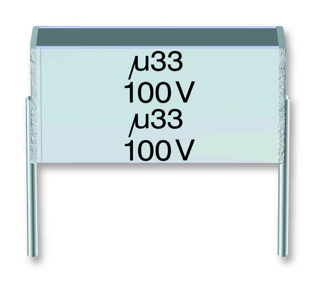 EPCOS B32560J6222K000 Film Capacitor, 2200 pF, 400 V, PET (Polyester), &plusmn; 10%, B32560 Series