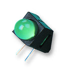 BROADCOM LIMITED HLMP-3507-D00B2 LED, Green, Through Hole, T-1 3/4 (5mm), 10 mA, 2.1 V, 569 nm