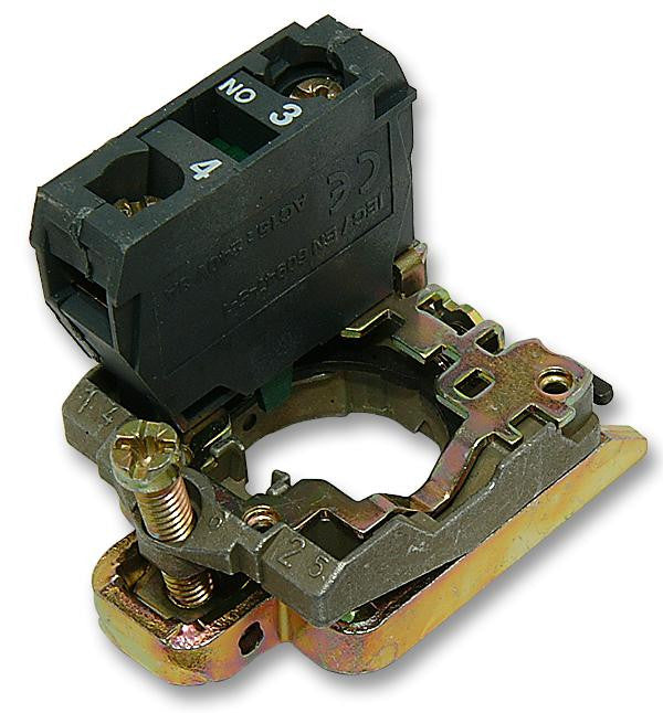 SCHNEIDER ELECTRIC / TELEMECANIQUE ZB4BZ102 Contact Block, 1NC, 6 A, 600 V, Screw