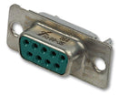 AMPHENOL FCI DA15S064HTLF Standard D Sub Connector, 15 Contacts, Receptacle, DA, D Series, Metal Body, Solder