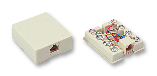 PRO SIGNAL JSP Modular Connector, Jack, 8 Contacts, 8 Ways, 1 Ports