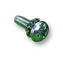 DURATOOL DT000174 Machine Screw, M4, Steel, 12 mm, Zinc, Pan Head Pozidriv