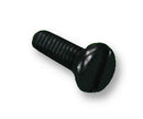 DURATOOL DT000161 Machine Screw, DIN 85, M4, Steel, 10 mm, Black Zinc, Pan Head Slotted