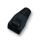 MH CONNECTORS RJ45SRB-BLACK Connector Accessory, Strain Relief Boot, MHRJ Series Modular Unshielded Plugs, 8 Ways